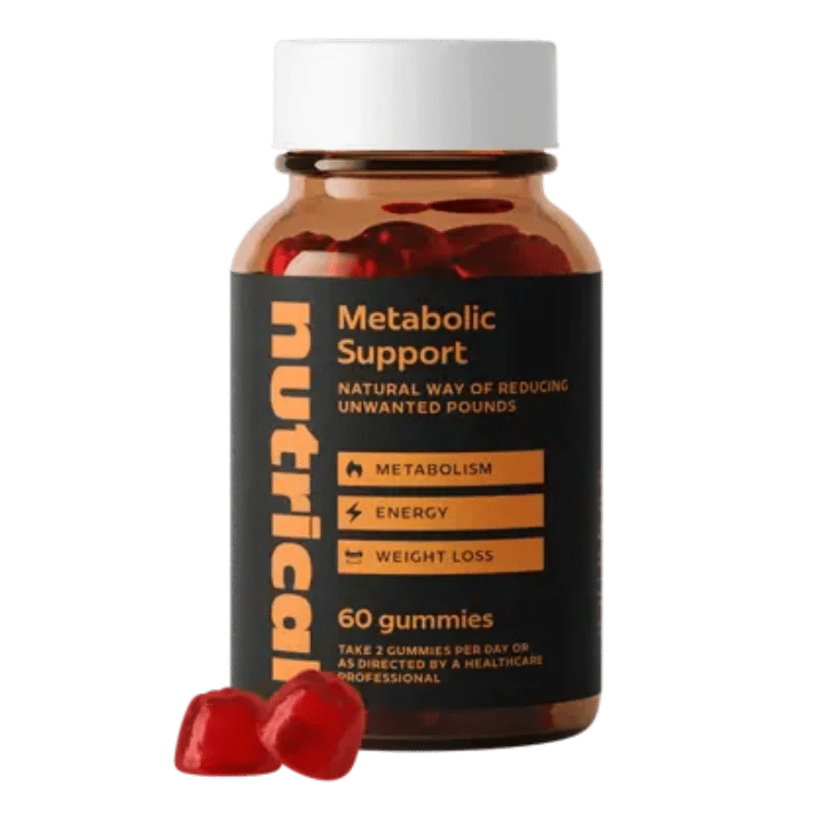 Flacon de Nutrical, complément alimentaire en gummies